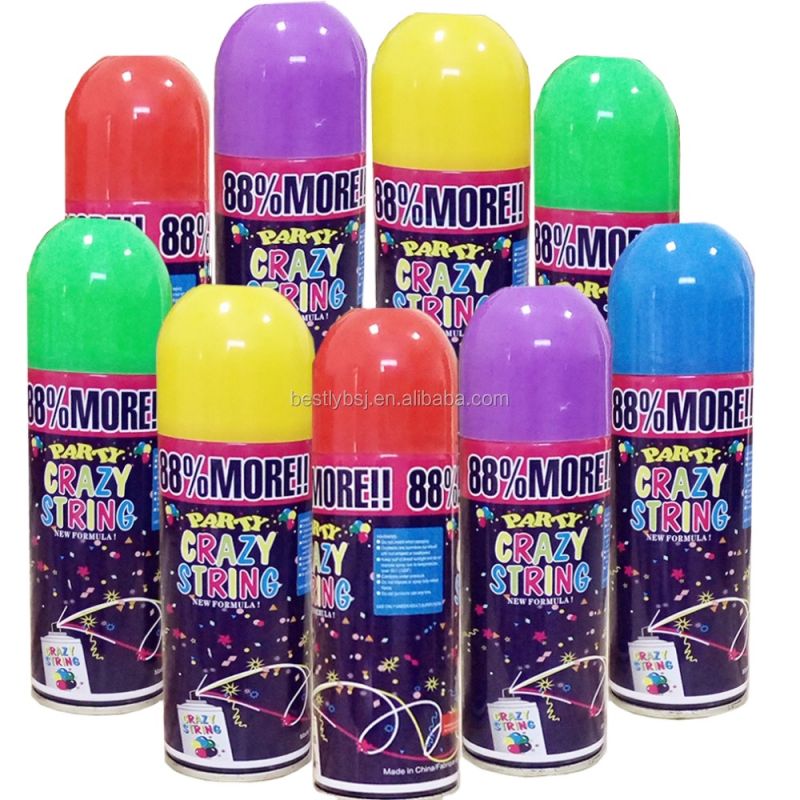 250ml színes őrült karakterlánc a party/esküvői fesztivál ünneplésre