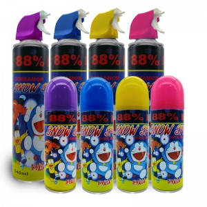 Doraemon hó spray -parti hab permetező hó spray